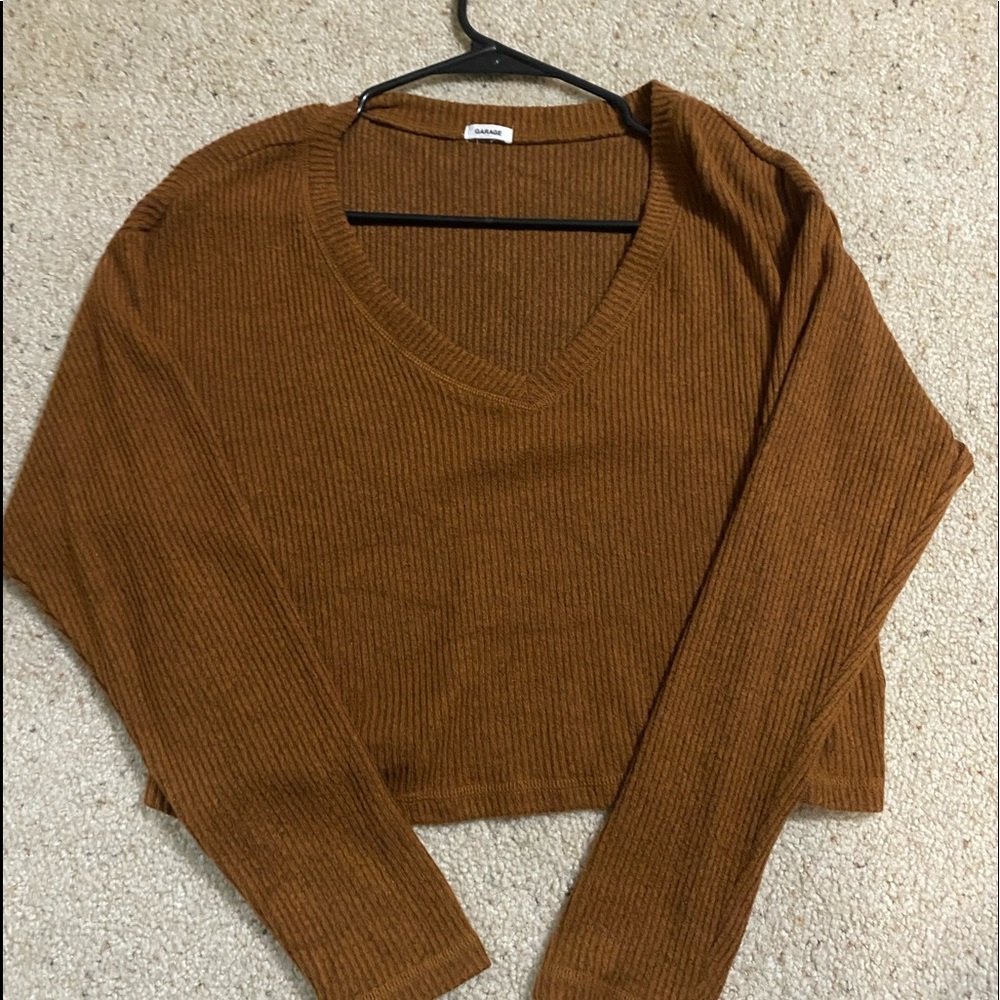 Cropped sweater